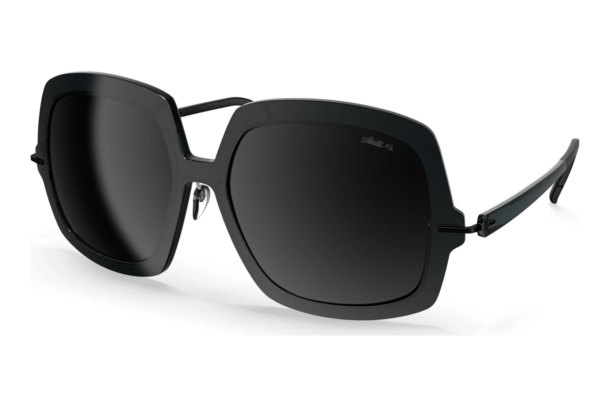 Silhouette 3197 9040 blackSLM POL Grey Silhouette 3197 9040 blackSLM POL Grey