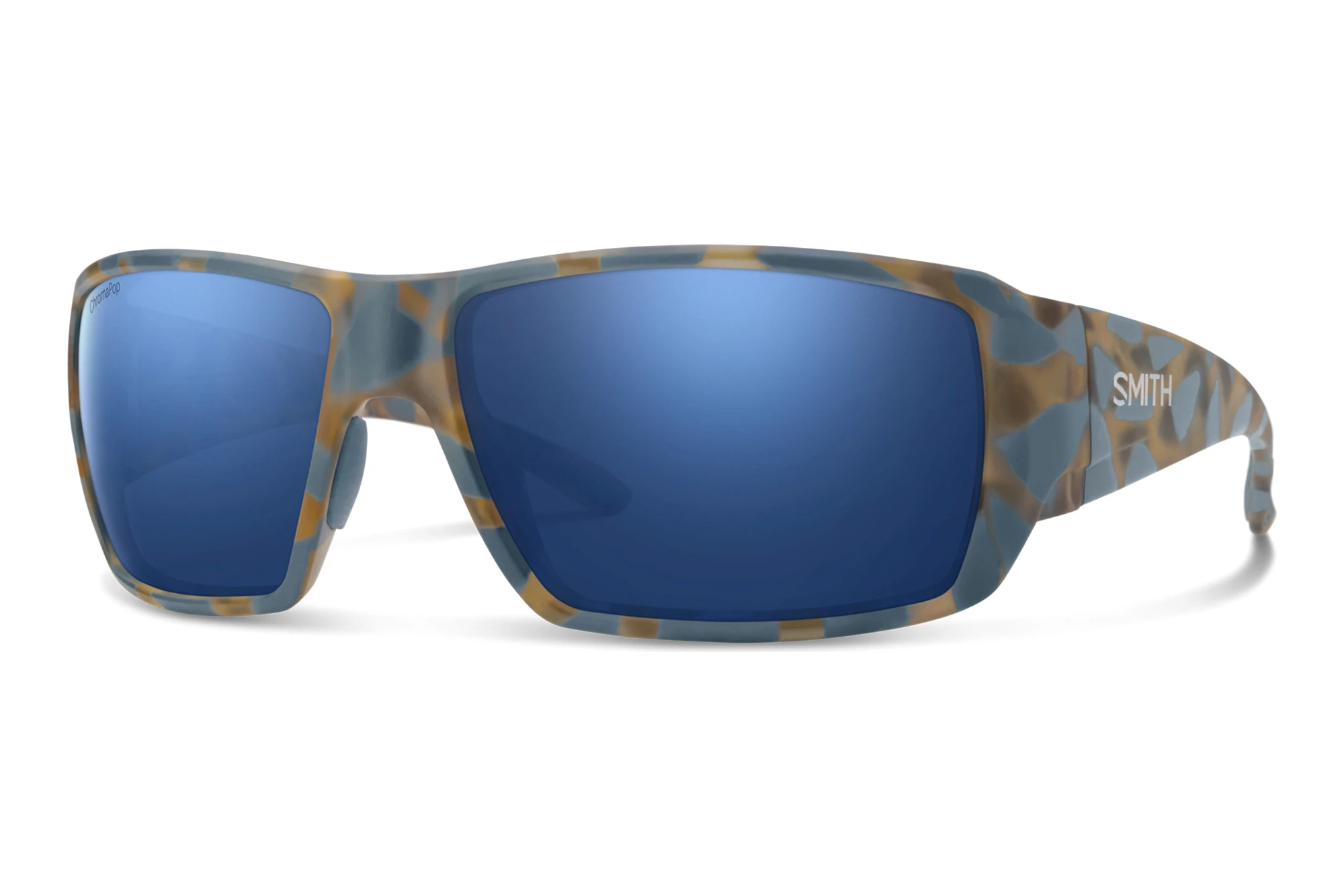 Smith GUIDE C XL/S U1F/4J BLUE MIRROR POLARIZED HIGHCONTRAST OLEOPMATTE BLUE HAVANA Smith GUIDE C XL/S U1F/4J BLUE MIRROR POLARIZED HIGHCONTRAST OLEOPMATTE BLUE HAVANA