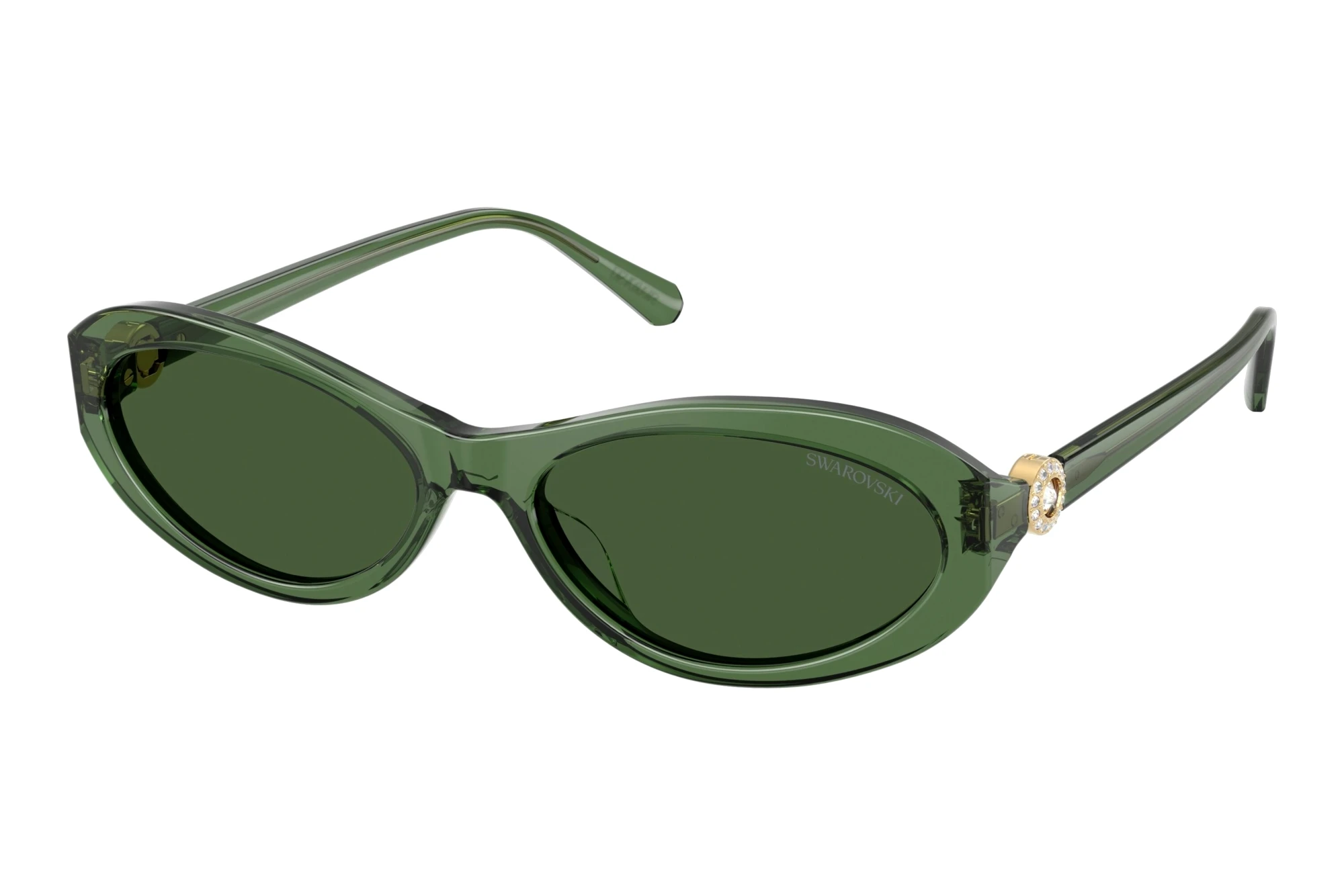Swarovski SK6069U 108571 Dark GreenTransparent Green Swarovski SK6069U 108571 Dark GreenTransparent Green