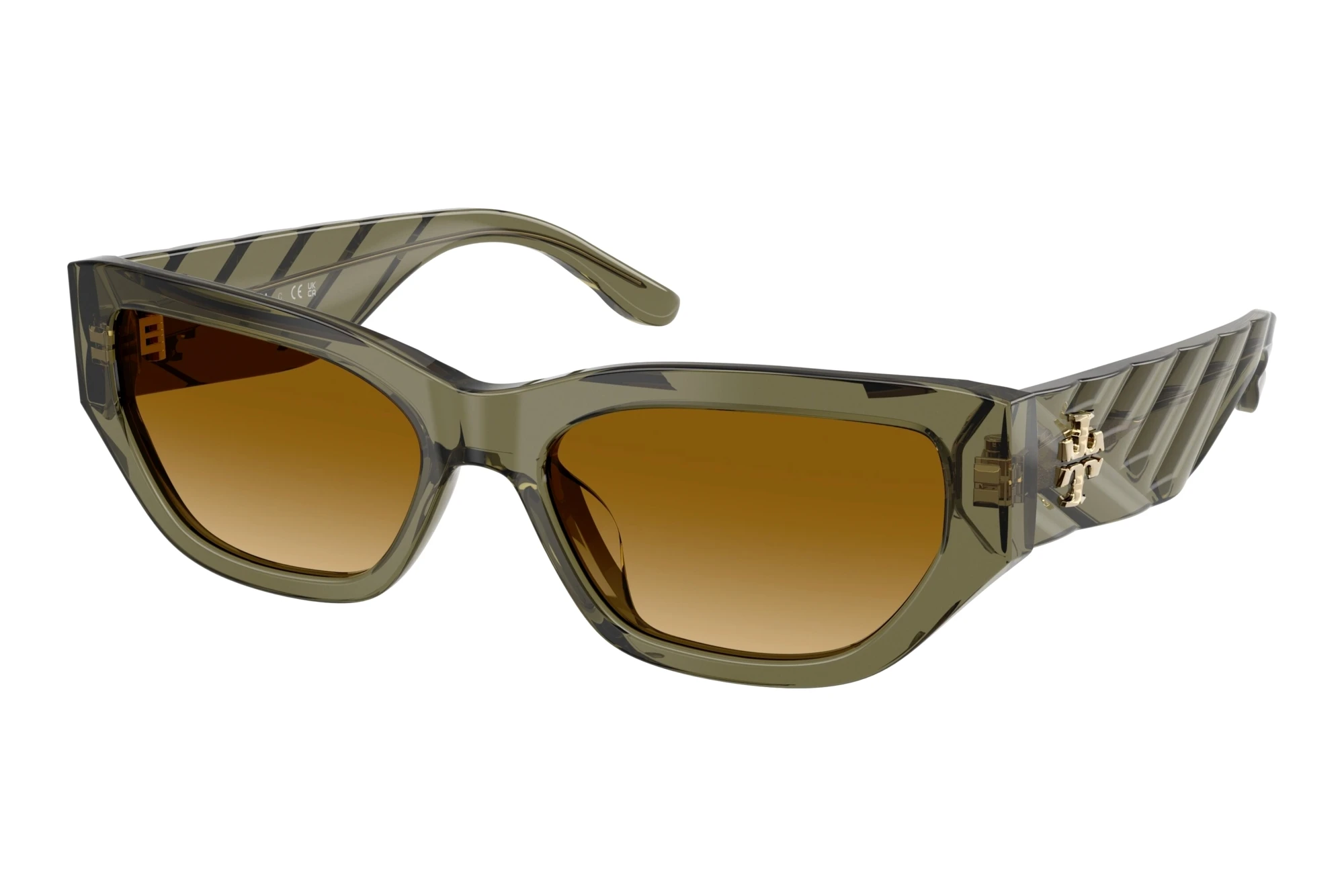 Tory Burch TY7240U 20853B Yellow Gradient Light BrownTransparent Olive Tory Burch TY7240U 20853B Yellow Gradient Light BrownTransparent Olive