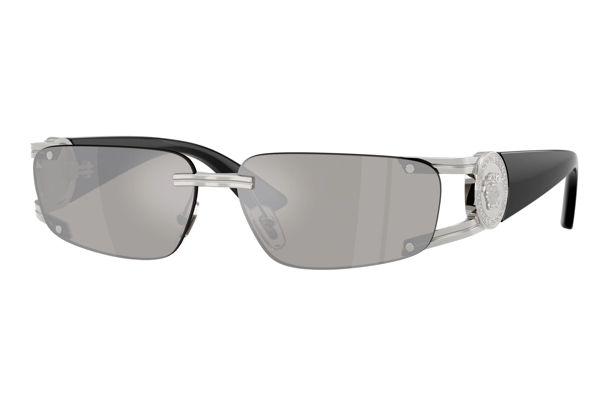 Versace VE2291 10016G Light Grey Mirror SilverSilver Versace VE2291 10016G Light Grey Mirror SilverSilver