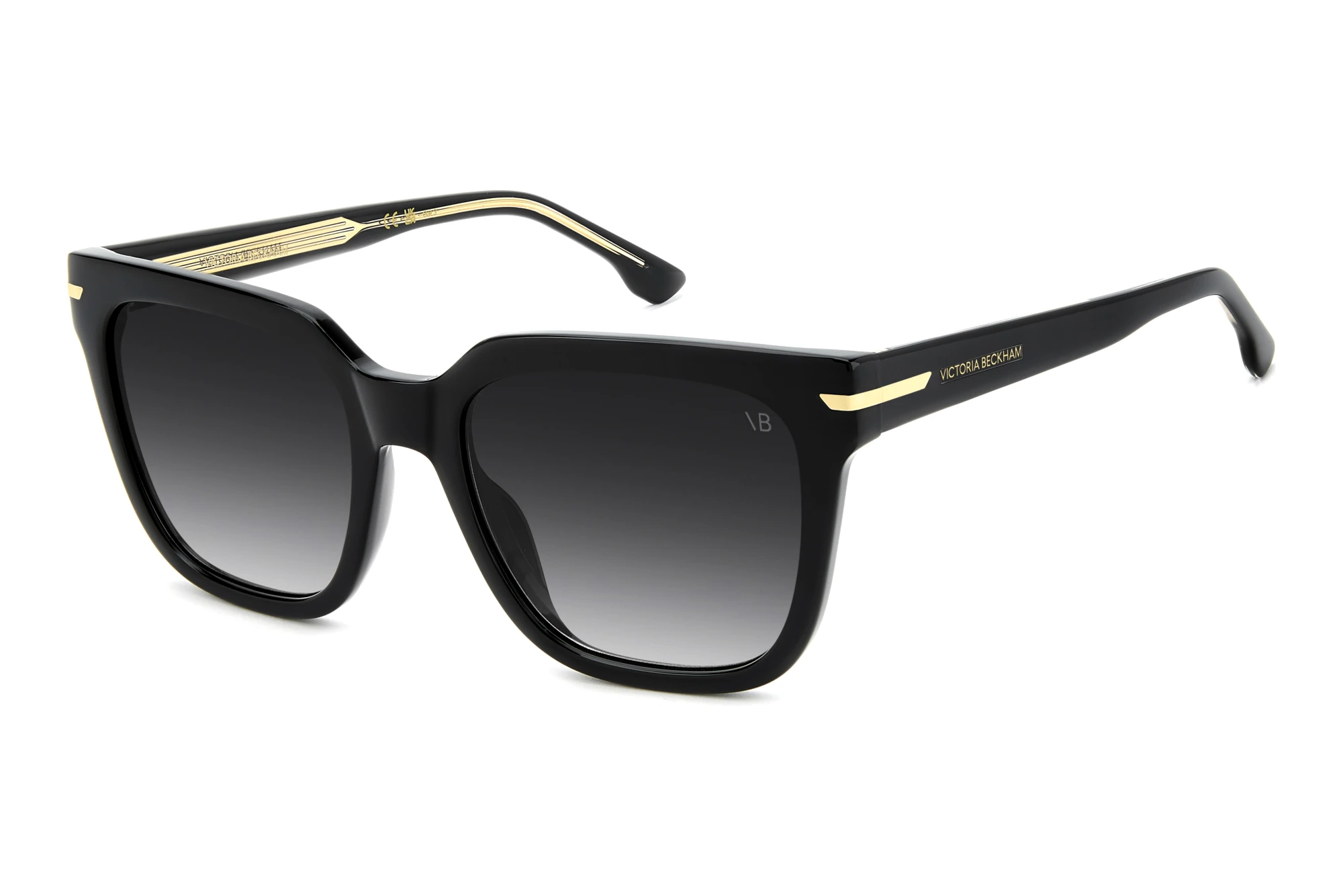 Victoria Beckham VB 1003/S 807/9O DARK GREY SHADEDBLACK Victoria Beckham VB 1003/S 807/9O DARK GREY SHADEDBLACK