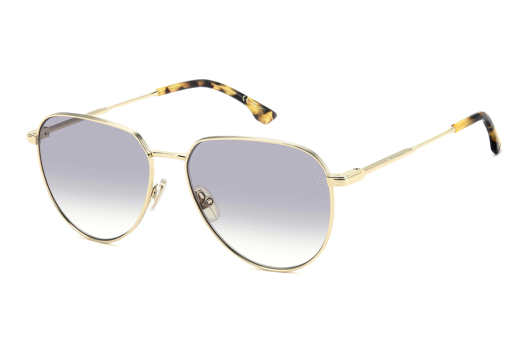 Victoria Beckham VB 1026/S/BB 06J/VM BLUE SHADED ANTIREFLEXGOLD HAVANA Victoria Beckham VB 1026/S/BB 06J/VM BLUE SHADED ANTIREFLEXGOLD HAVANA
