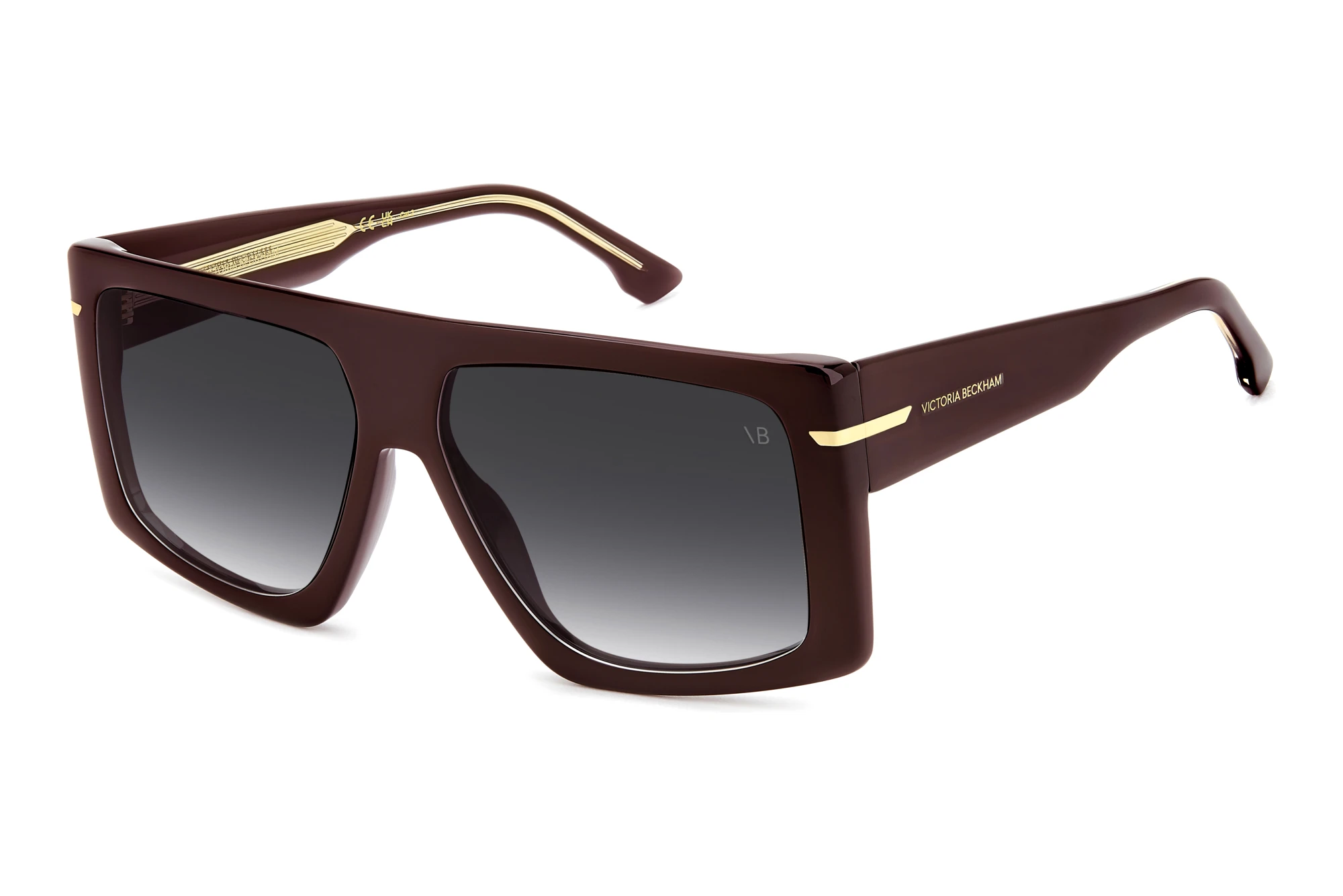 Victoria Beckham VB 7000/S LHF/9O DARK GREY SHADEDBURGUNDY 2 Victoria Beckham VB 7000/S LHF/9O DARK GREY SHADEDBURGUNDY 2