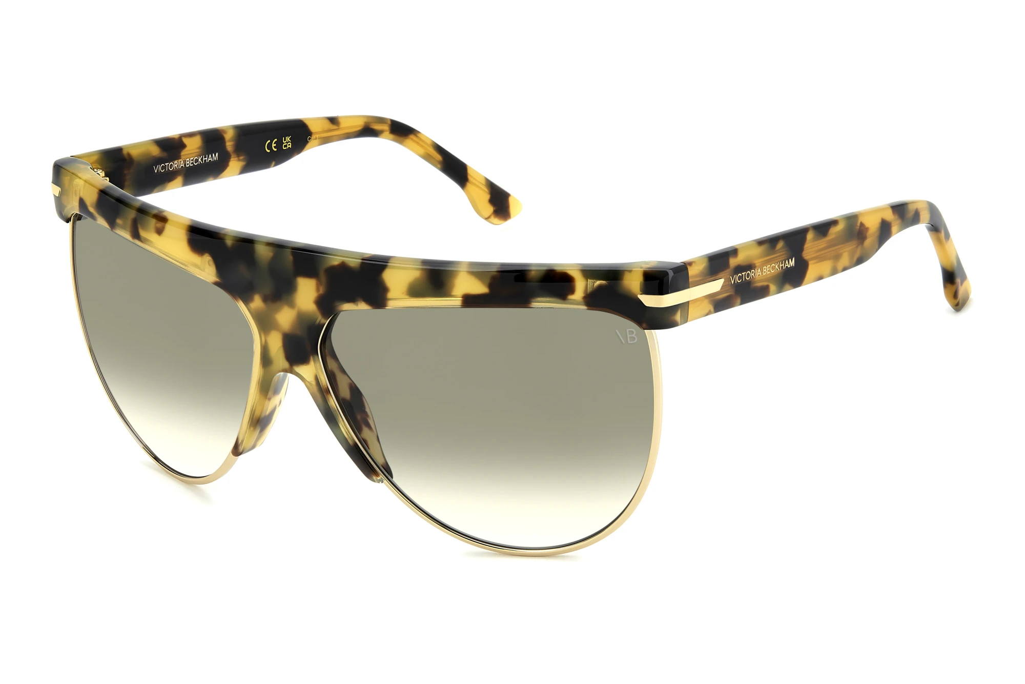 Victoria Beckham VB 7005/S EPZ/9K GREEN SHADEDYELLOW HAVANA Victoria Beckham VB 7005/S EPZ/9K GREEN SHADEDYELLOW HAVANA