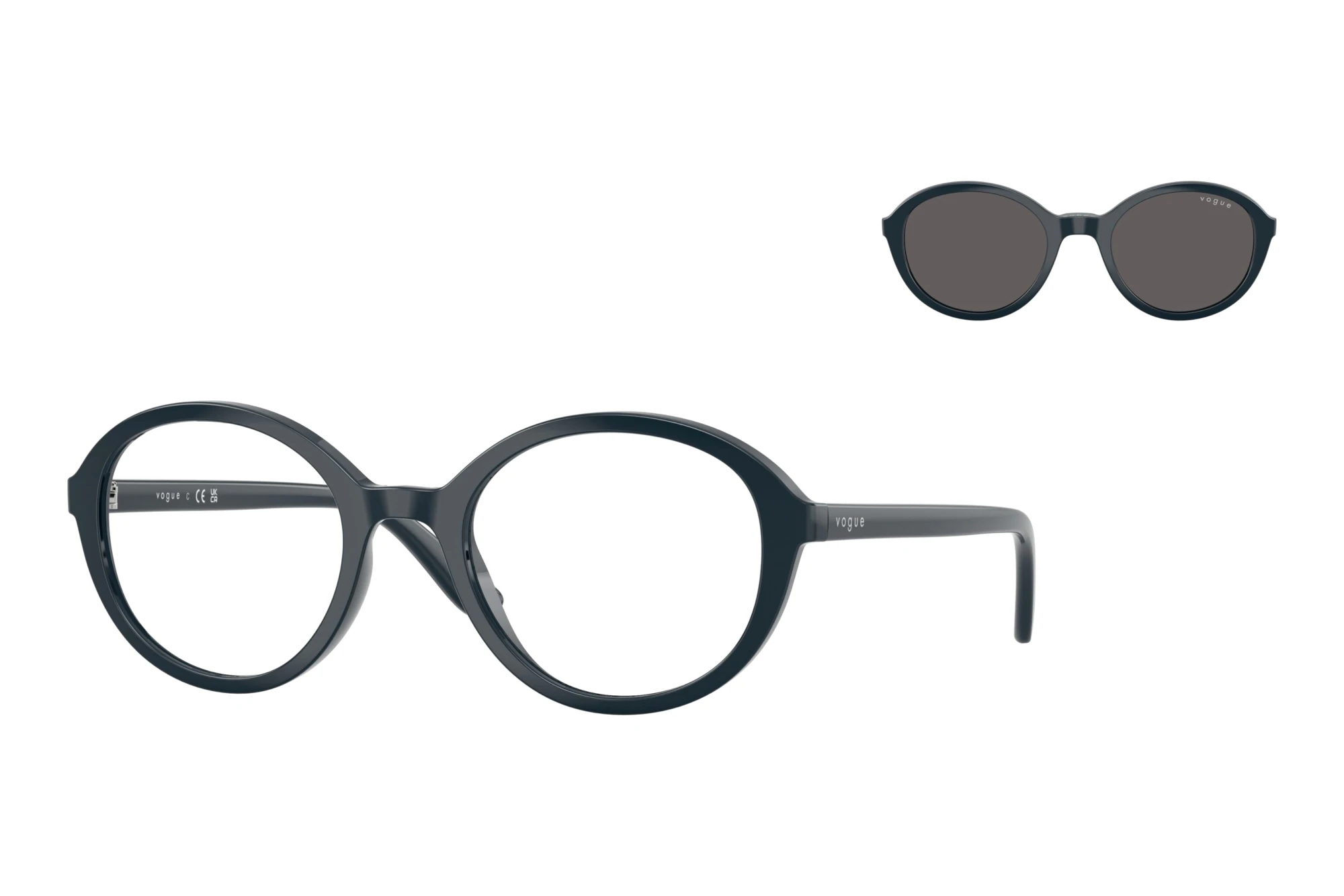 Vogue Eyewear VJ2037 33161W ClearFull Blue Vogue Eyewear VJ2037 33161W ClearFull Blue