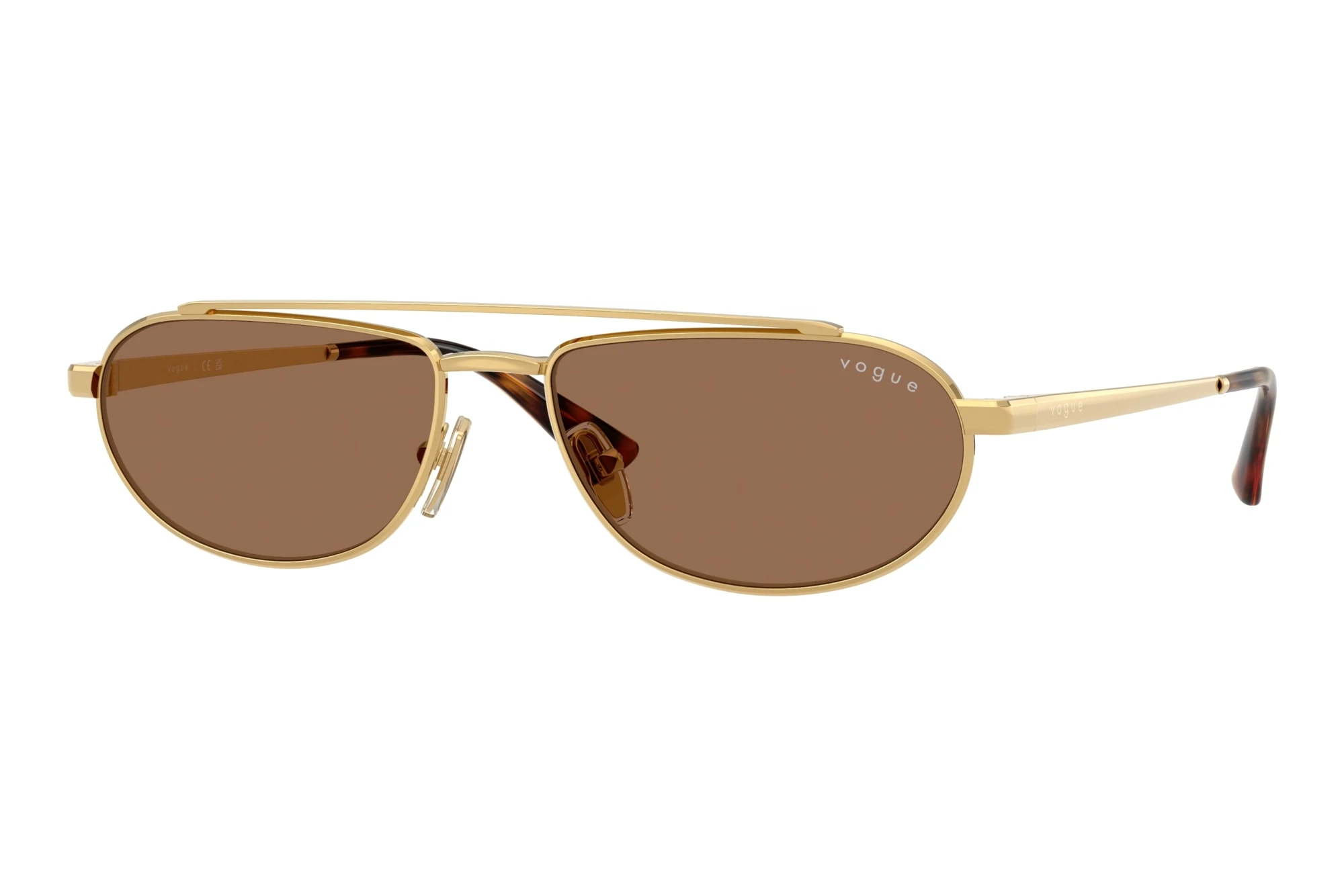 Vogue Eyewear VO4371S 280/73 Dark BrownGold Vogue Eyewear VO4371S 280/73 Dark BrownGold