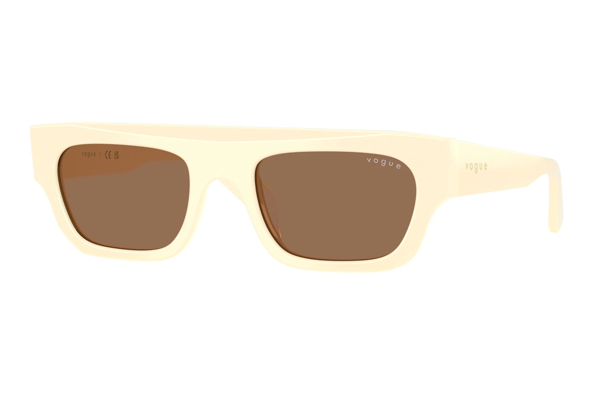 Vogue Eyewear VO5694SU 316773 Dark BrownFull Ivory Vogue Eyewear VO5694SU 316773 Dark BrownFull Ivory