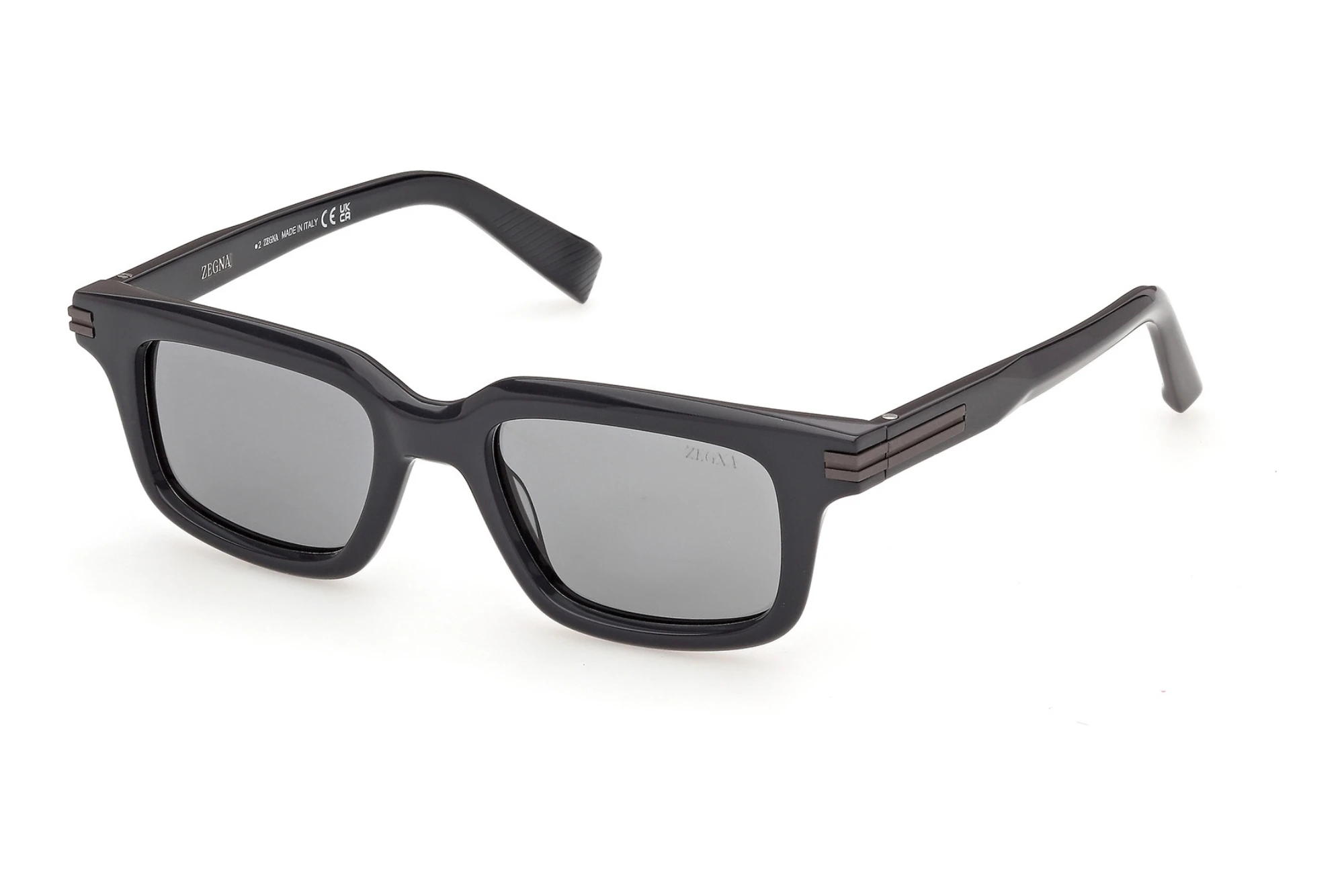 Zegna EZ0312 20A grauGlänzend Grau Zegna EZ0312 20A grauGlänzend Grau