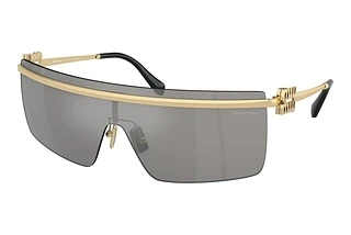 Miu Miu MU 50ZS ZVN1I2 Light Grey Mirror SilverPale Gold