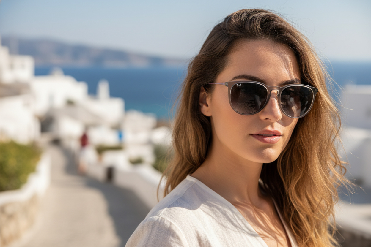 Vorderansicht Ray-Ban ERIKA (RB4171 - 65138G)