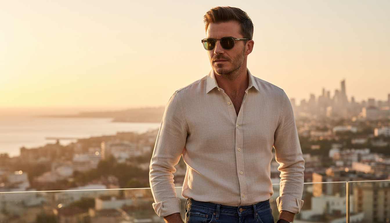 Vorderansicht David Beckham DB 1007/S (79U/QT)