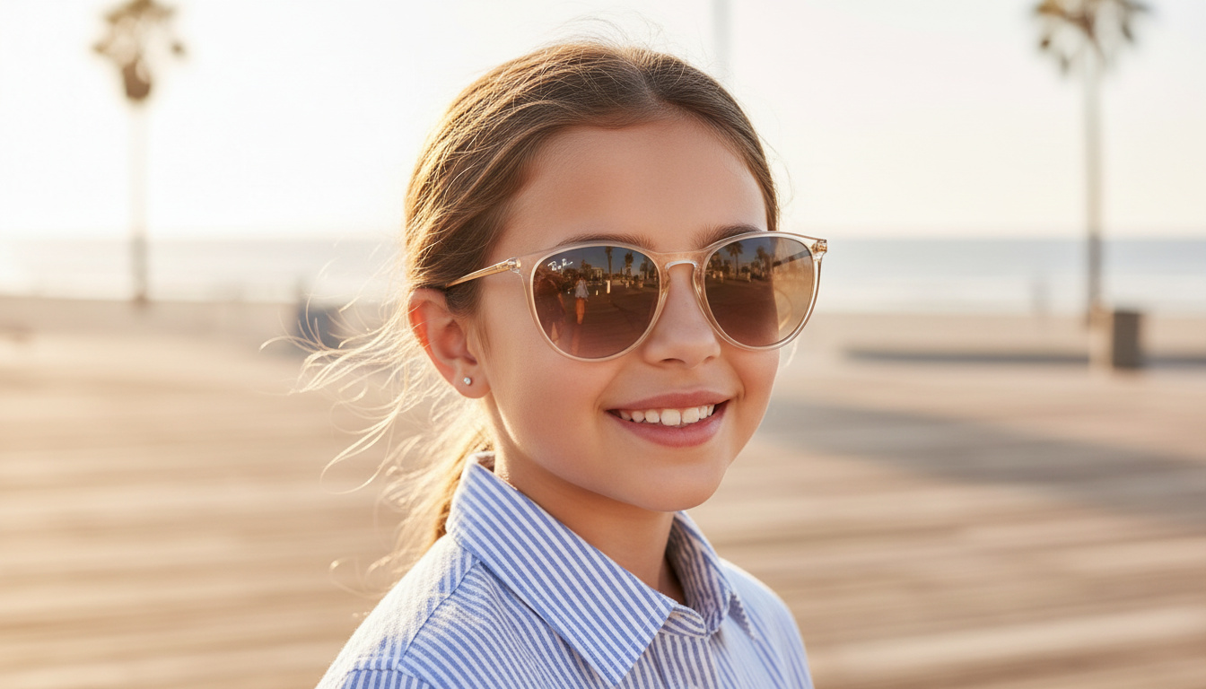 Vorderansicht Ray-Ban Kids JUNIOR ERIKA (RJ9060S - 710813)