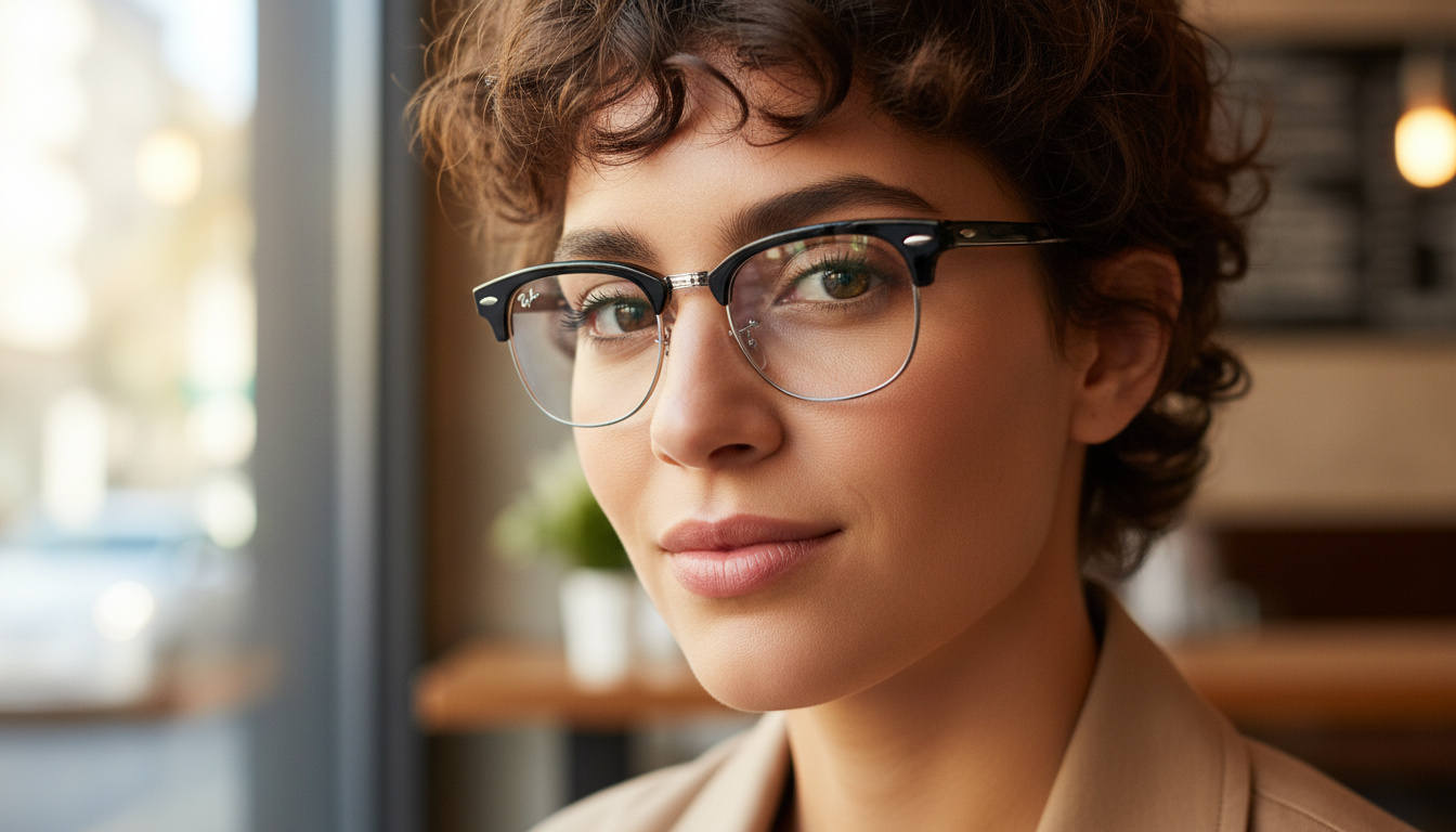 Vorderansicht Ray-Ban CLUBMASTER (RX5154 - 2000)