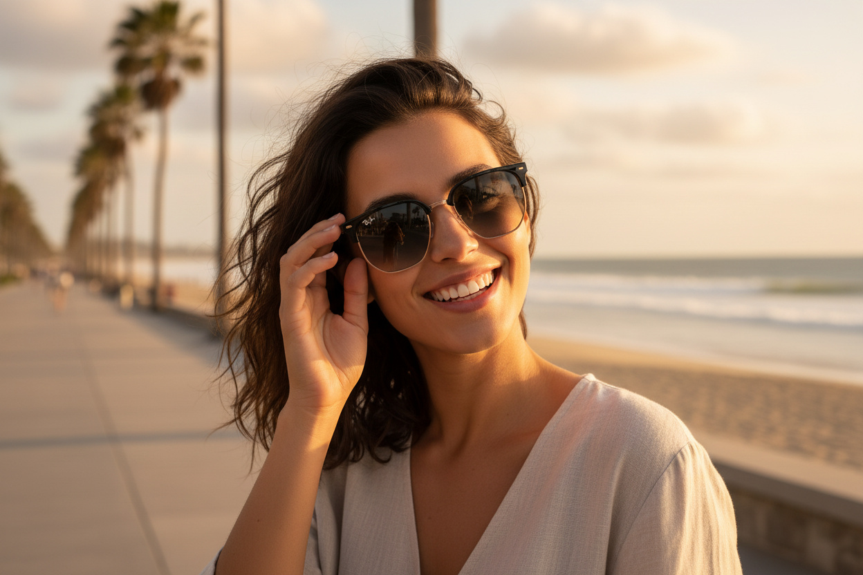 Vorderansicht Ray-Ban NEW CLUBMASTER (RB4416 - 672071)