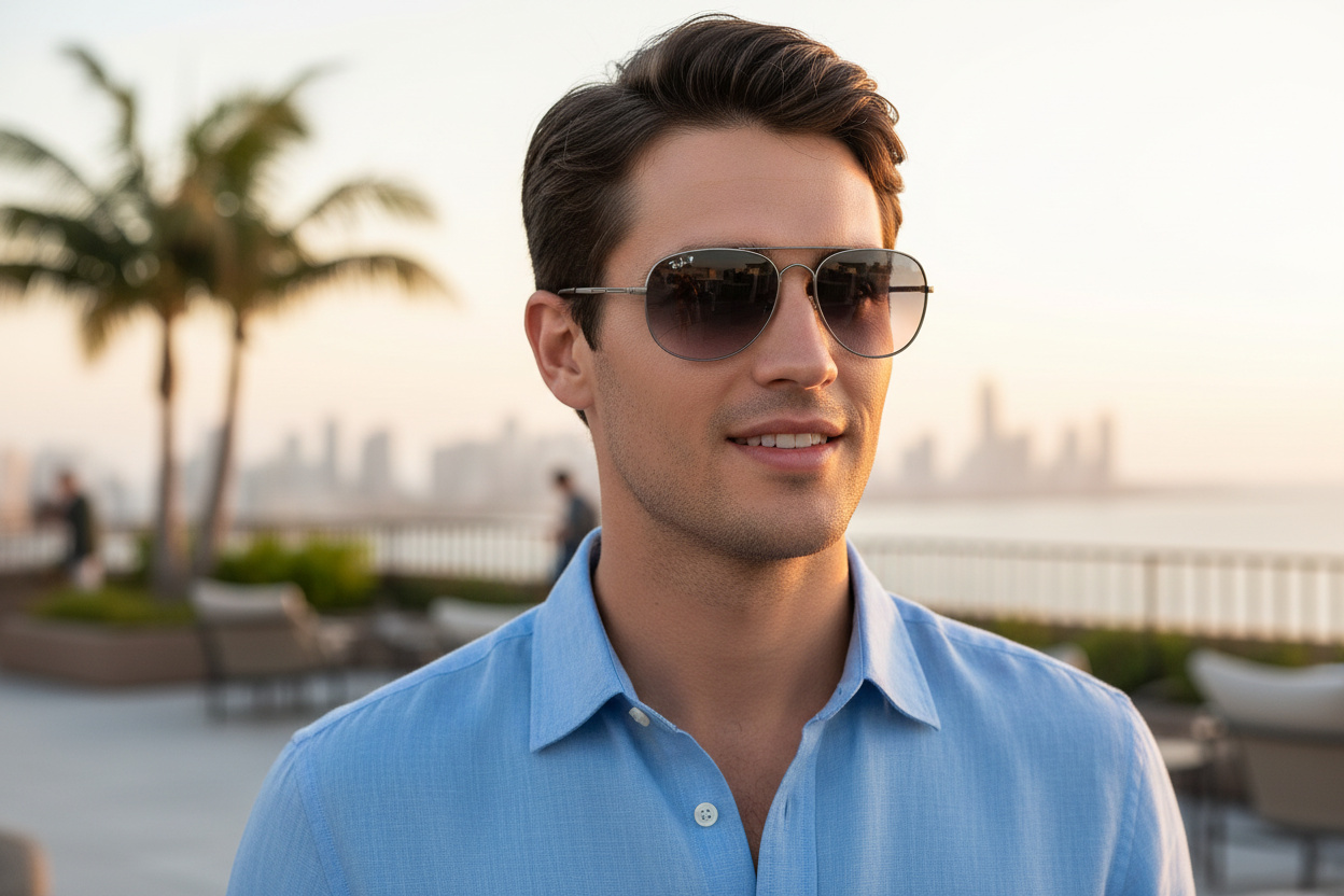 Vorderansicht Ray-Ban BAIN BRIDGE (RB3735 - 004/78)