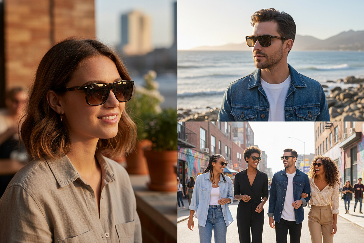 Vorderansicht Ray-Ban BOYFRIEND TWO (RB4547 - 710/51)