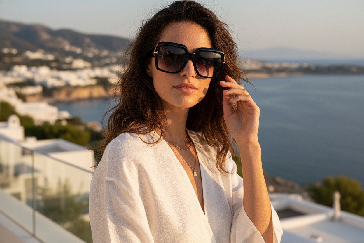 Vorderansicht Tom Ford KAYA (FT1082 - 01B)