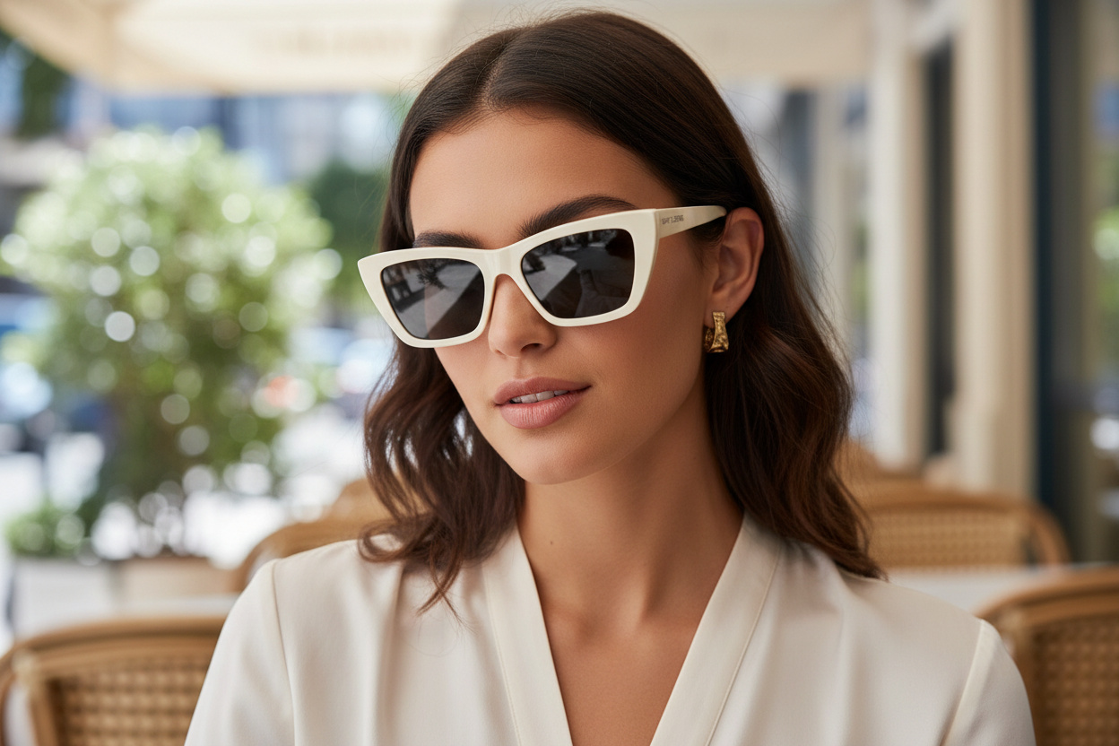 Vorderansicht Saint Laurent SL 276 MICA (056)