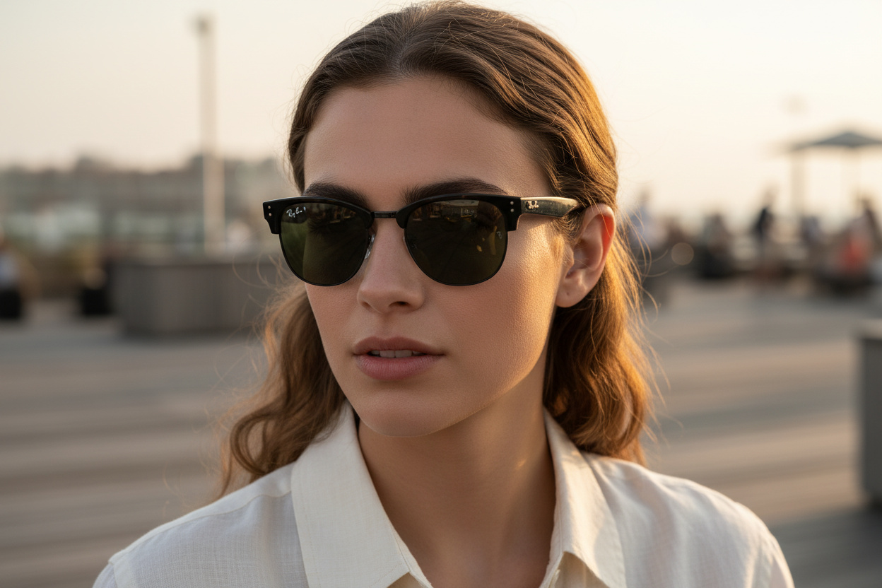 Vorderansicht Ray-Ban CLUBMASTER REVERSE (RBR0504S - 67839A)