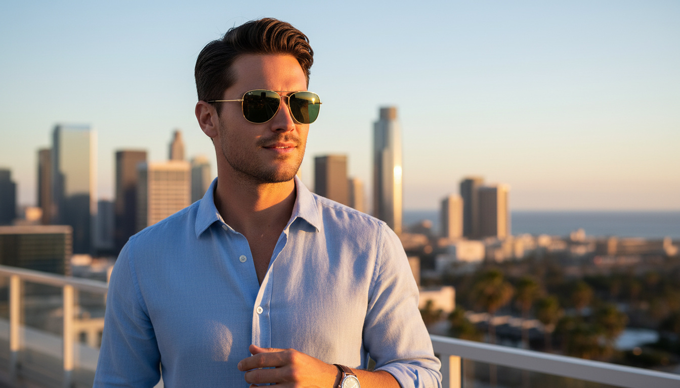 Vorderansicht Ray-Ban CARAVAN (RB3136 - 001)