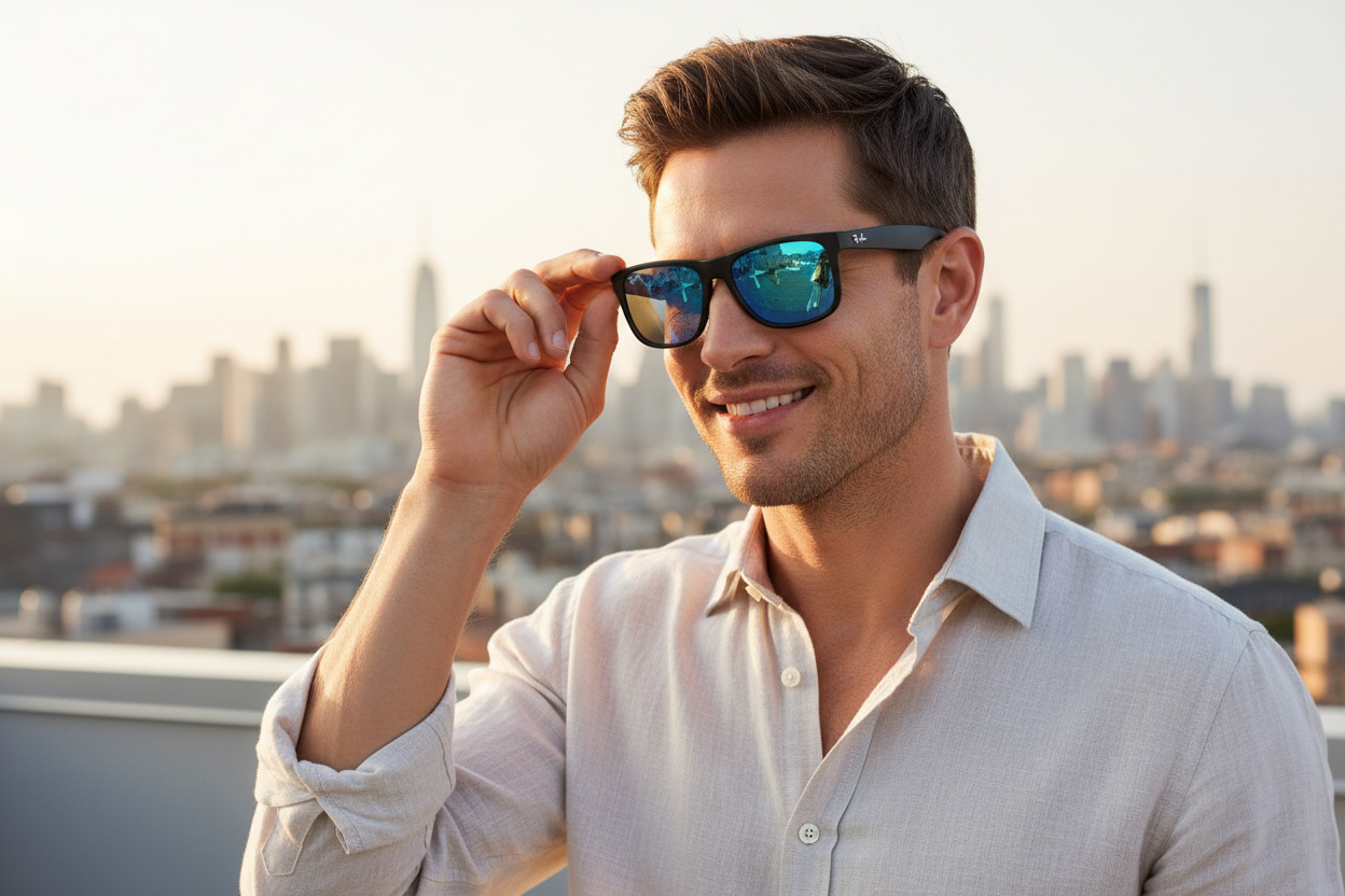 Vorderansicht Ray-Ban JUSTIN (RB4165 - 622/55)