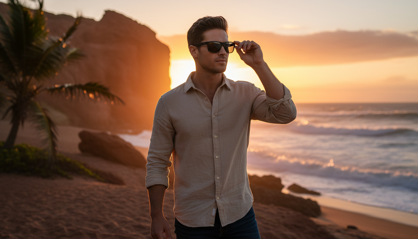 Vorderansicht Maui Jim Red Sands (432-2M)