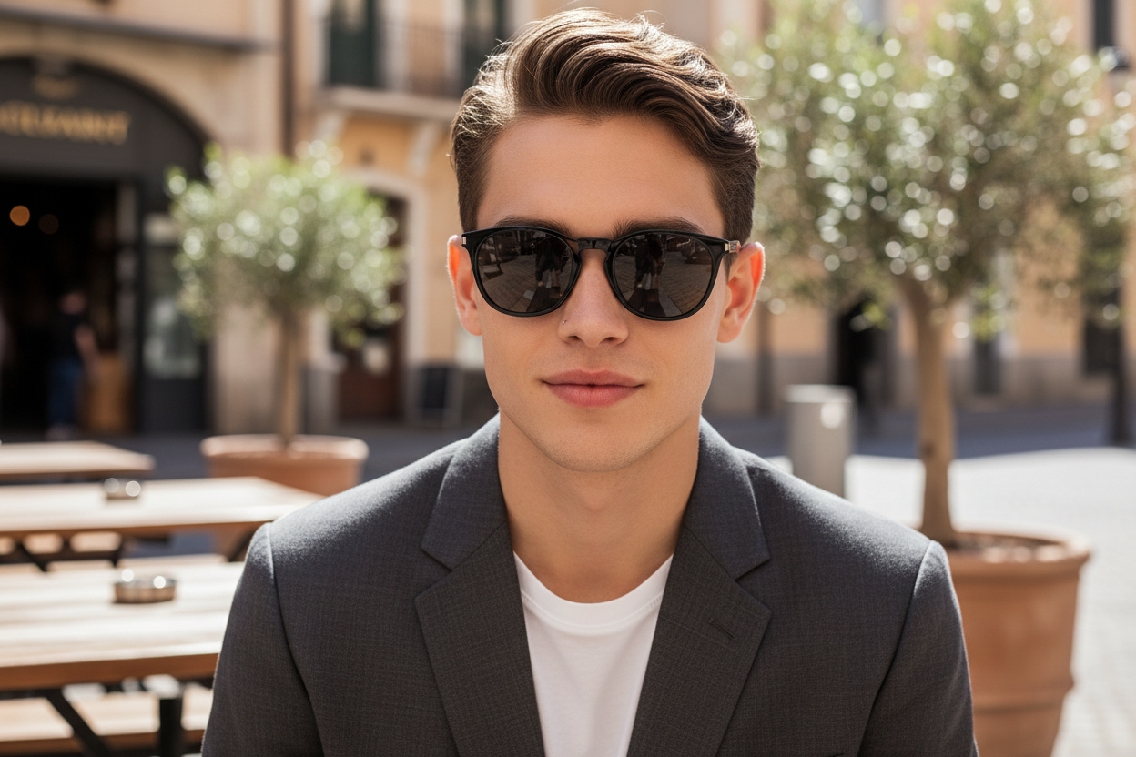 Vorderansicht Saint Laurent SL 28 SLIM (001)