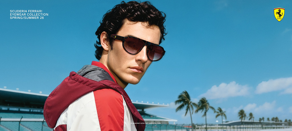 Ferrari PLP sunglasses man Banner