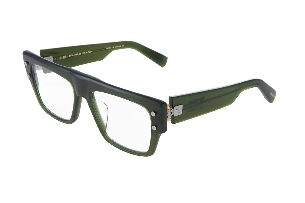 Balmain Paris   BPX-116 C Dark Olive - Black Palladium