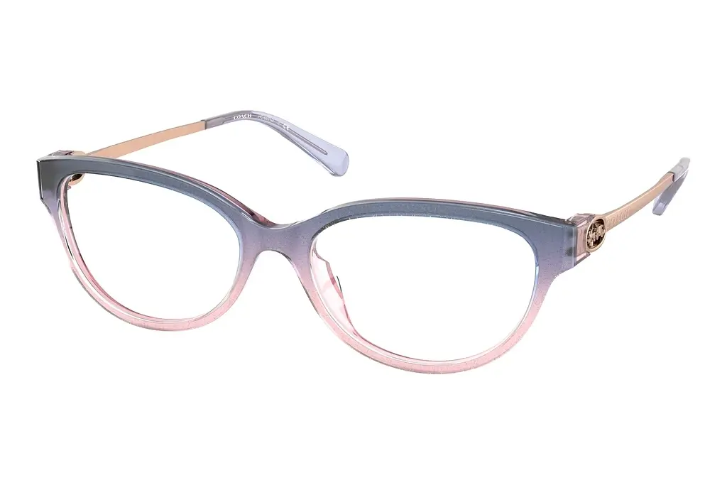 Coach   HC6171U 5554 Shimmer Violet Peach Gradient
