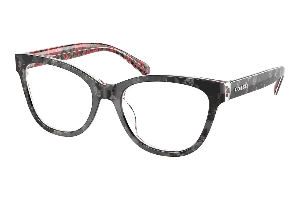 Coach   HC6249U 5856 Black Tortoise/Pink Floral