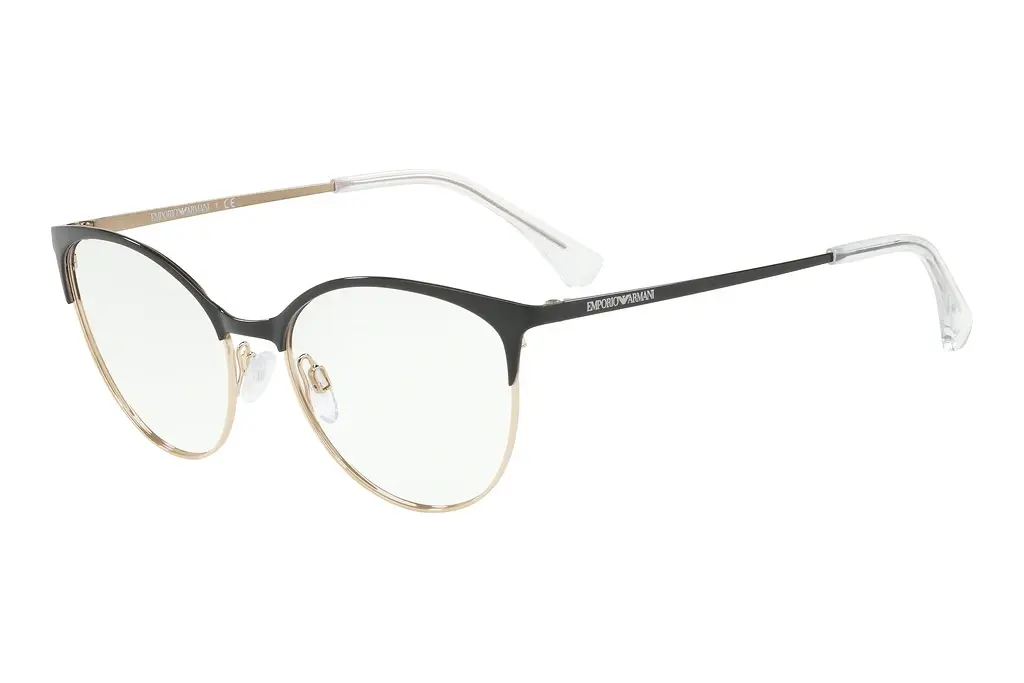 Emporio Armani   EA1087 3014 Shiny Black & Pale Gold