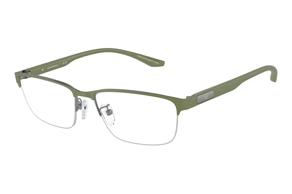 Emporio Armani   EA1147 3367 Matte Gunmetal/Sage Green