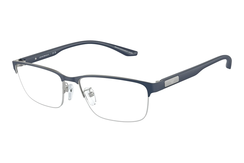 Emporio Armani   EA1147 3368 Matte Silver/Bluette