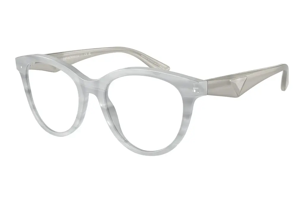Emporio Armani   EA3236 6114 Shiny Striped Grey