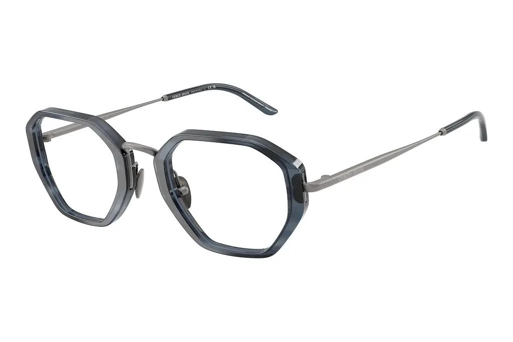 Giorgio Armani   AR7282 6303 Striped Smoke