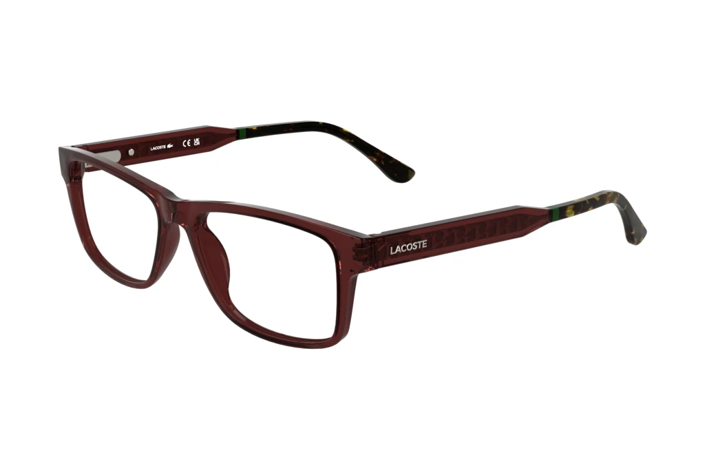 Lacoste   L2977 N 601 TRANSPARENT BURGUNDY