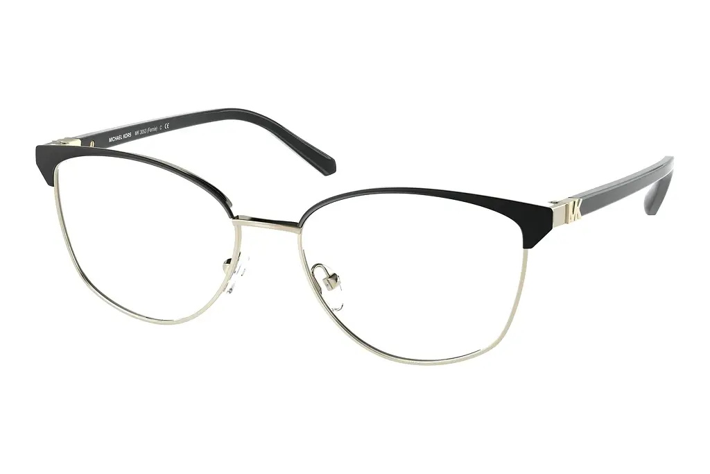 Michael Kors   MK3053 1014 Matte Black/Light Gold