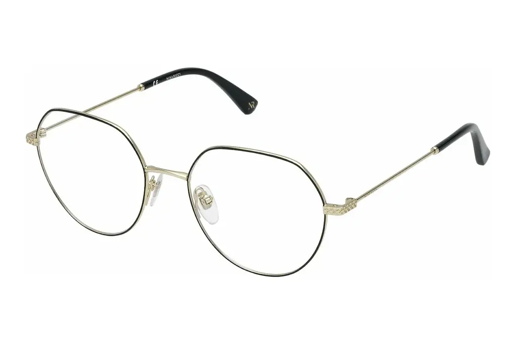 Nina Ricci   VNR279 0301 SH.ROSE GOLD W/BLACK PARTS