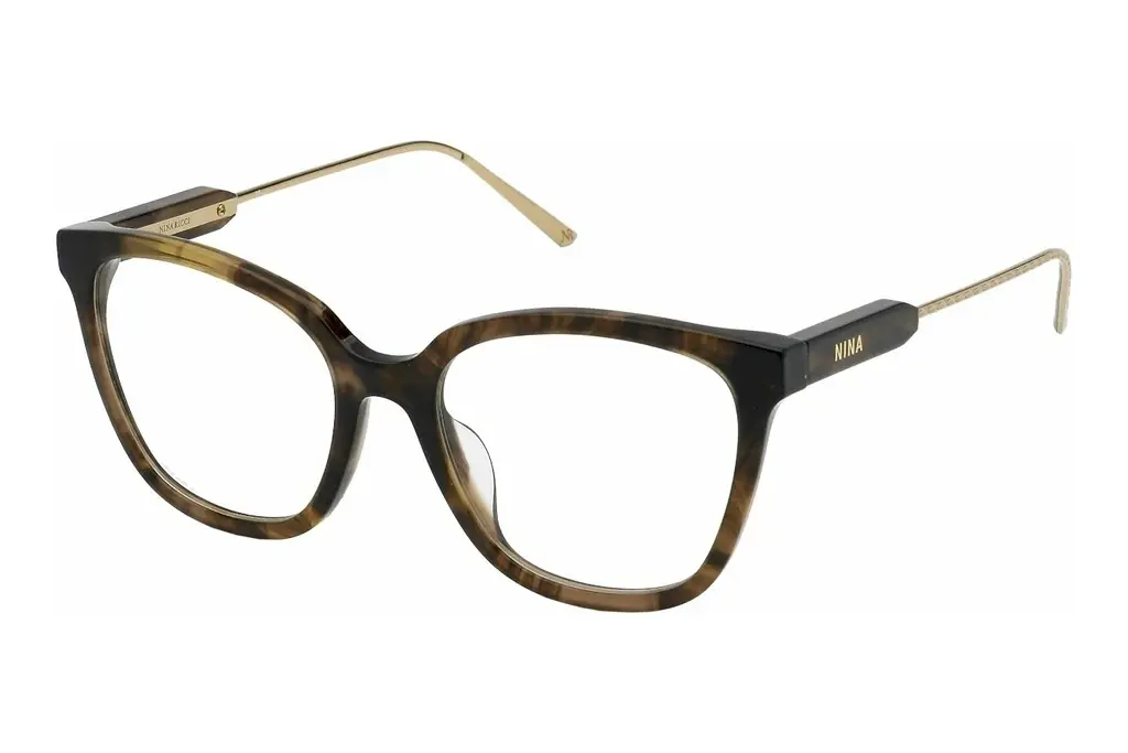 Nina Ricci   VNR290 0GGU SHINY MELANGE BROWN