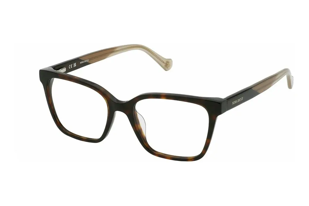 Nina Ricci   VNR344 0714 SHINY DARK HAVANA