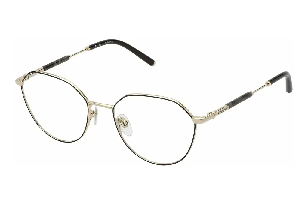 Nina Ricci   VNR366 0301 SH.ROSE GOLD W/BLACK PARTS