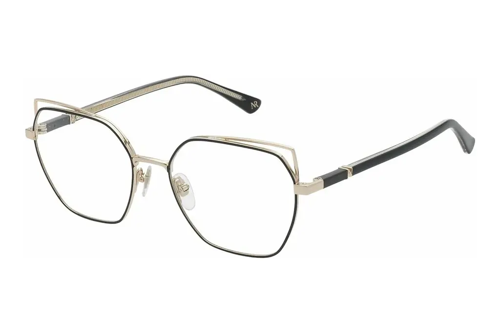 Nina Ricci   VNR369 0301 SH.ROSE GOLD W/BLACK PARTS