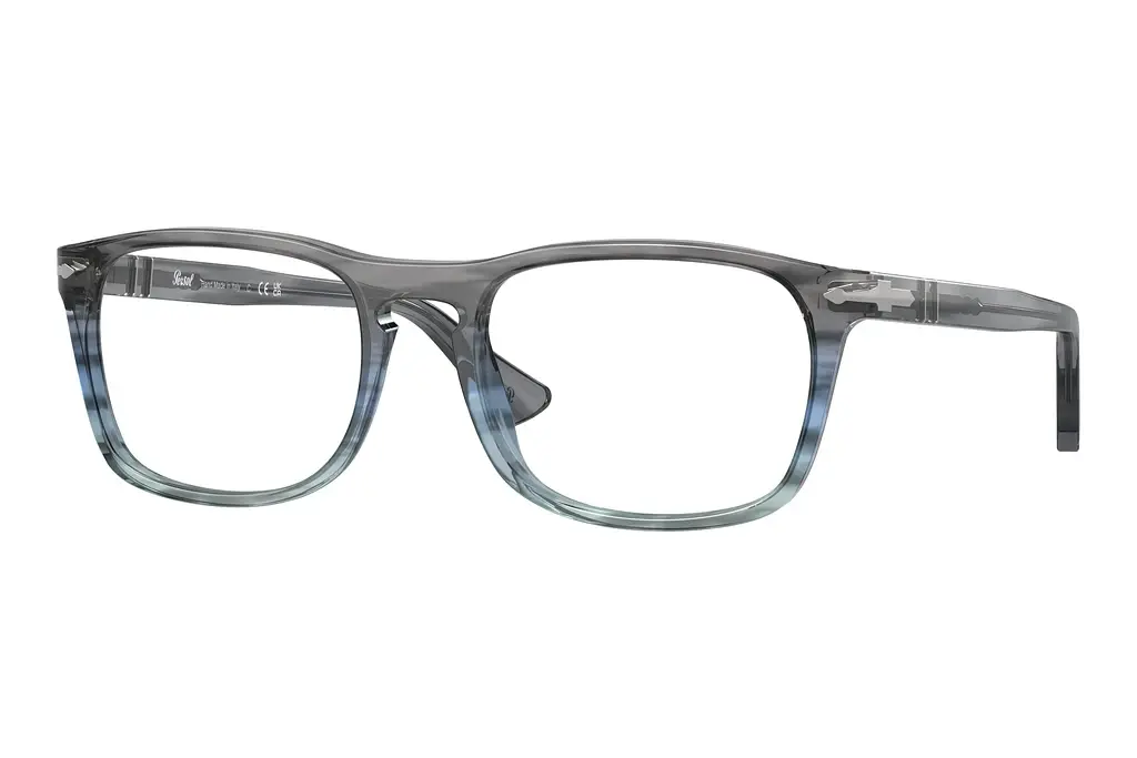 Persol   PO3344V 1205 Striped Grey Gradient Blue