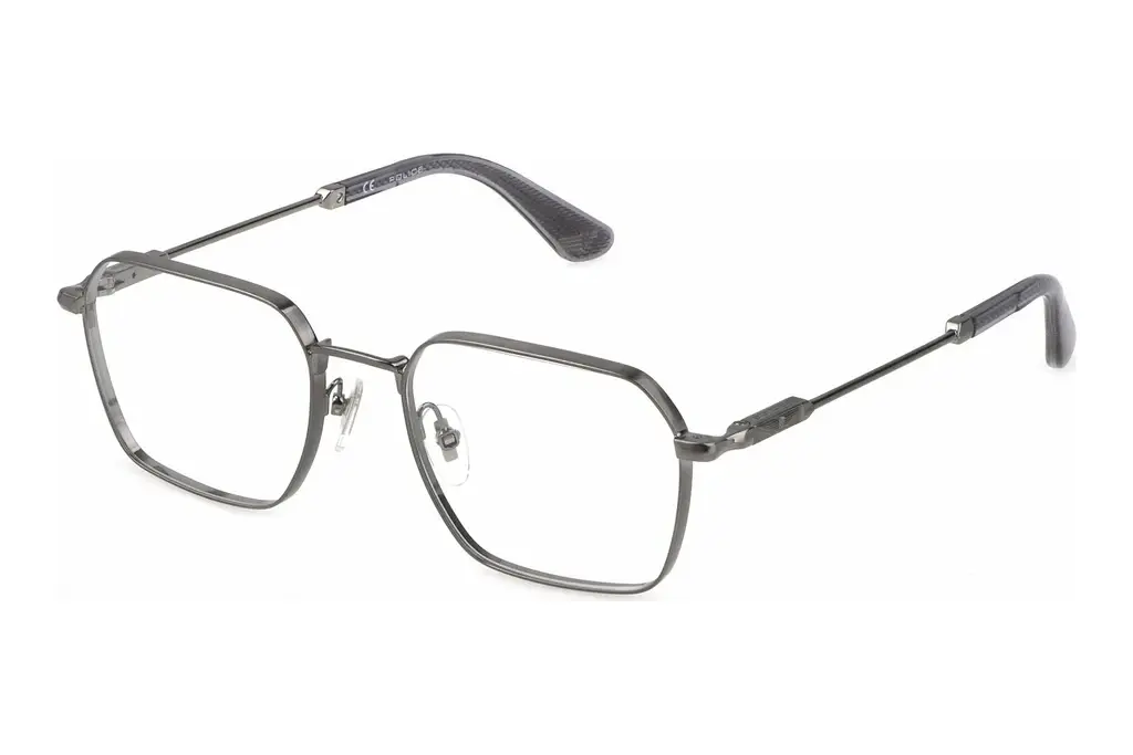 Police   VPLF87 0A21 TOTAL SHINY SATIN RUTHENIUM