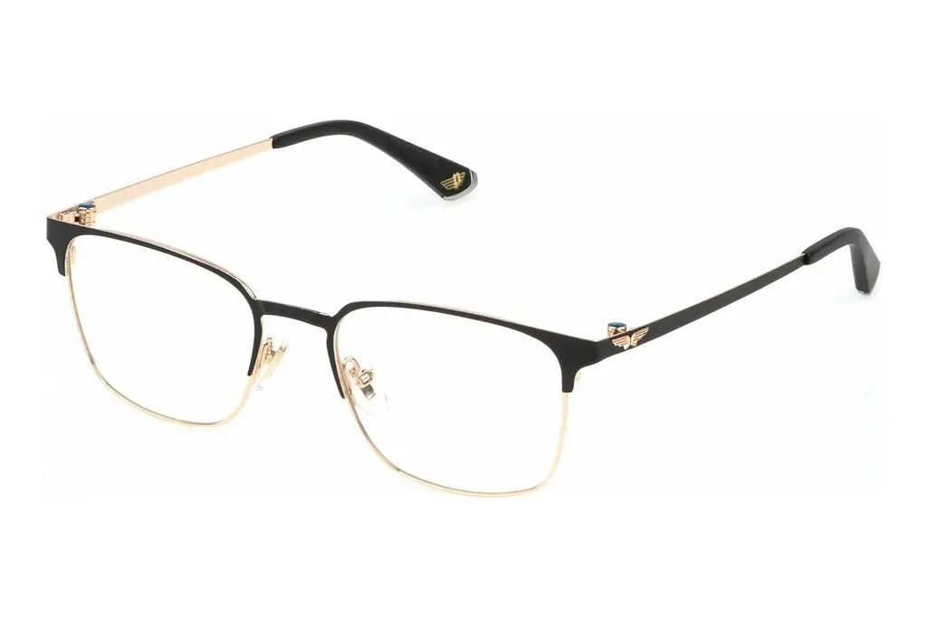 Police   VPLP14 0302 ROSE GOLD WITH SEMI MATT BLACK PARTS