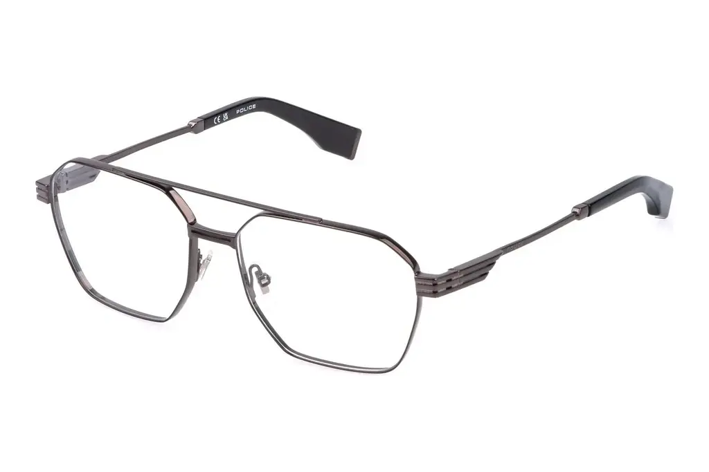 Police   VPLQ76N 0672 SHINY BLACK GOLD