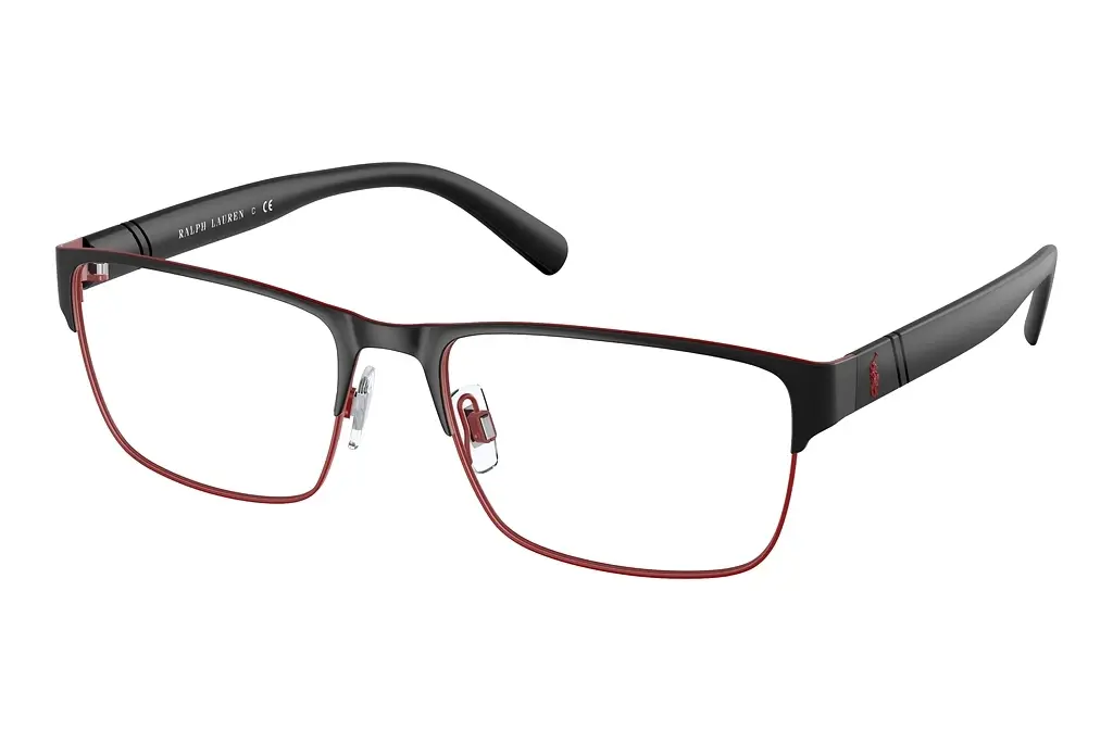 Polo   PH1175 9191 Matte Red Rims/Black Bar