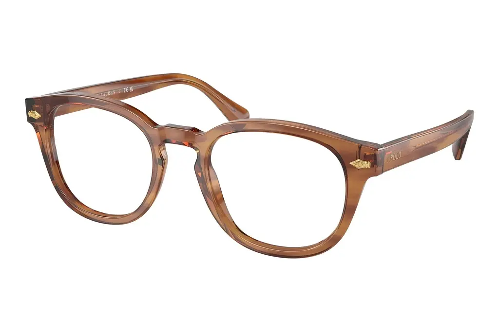 Polo   PH2272 6138 Shiny Light Brown Striped
